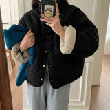 Reversible Lamb Wool Oversized Jacket-Outfit