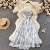 Fongt Wind And Raging Skirt Summer 2025 New Super Xiansen First Love Waist Seaside Beach Skirt