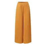 ZANZEA Women Muslim Sets Islamic Clothing Plain Suits Morocco Turkish Pleated Full Sleeve Tops Wide Legs Long Pants
