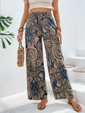 Summer Fashionable Printed Elastic Waist