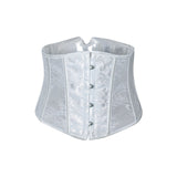 Gothic Corset Underbust Slimming Waist Trainer Corset Shapewear Women Modeling Strap Corselet Bustier Top Lace Up Pu Vest-Outfit