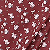 Puff Sleeve Dress Cut out Split High Waist Zip Print Robe Elastic Slim Fit Long Dress Women Spring Prairie Chic