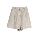 Cotton Linen Summer Slimming Versatile Niche