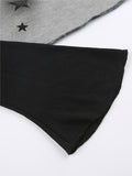 Star Long Sleeve Crop