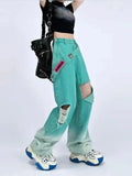 Denim Strap Baggy