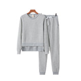 Fongt New Two-Piece Suit Irregular Fork Set Women's Set