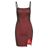 Skinny Women Sleeveless Party