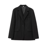 Fongt Women's ZA Street Fashion Blouse Casual Suit Jacket