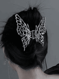 Hollow Out Butterfly Large Hair Claw-Outfit