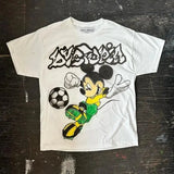 Printing Of Men's T-Shirt Blutosatire Billdog Cotton Oversized Picture-Outfit