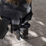 Fongt New Women's Dress With Asymmetrical Scarf Short Knitted Coat