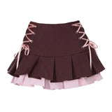 Mini Skirt With Top Two Piece