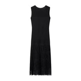 Fongt Women's Clothing Explosion Ousted Back Zipper Dress