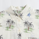 New Poplin Printed Loose Version Casual Shirt 5216048-Outfit