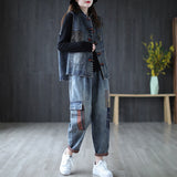 Fashion Style Vest Vintage Sleeveless Plus Size