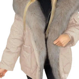 Fongt And Winter New Fashion Women's Temperament Elegant Hooded Long Cotton Clothes