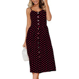 Floral Vintage Casual Sundress