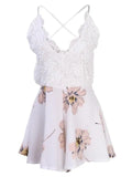 V-Neck Sleeveless Backless