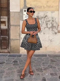 Fongt Type Collarless Wave Knitted Dress Pocket Fluffy Knitted Evening Dress Woman