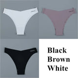 Sexy Thongs Panties Women G-String Female Underpants Seamless Comfortable Intimate Underwear Female Low-Rise Thong