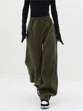 School Solid Color Baggy