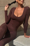 Fongt Spring And Autumn New Women's Explosive Fashion Long Sleeves Slim And Hip Solid Color
