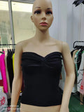 Fongt Base Base Kink Knit Sling Short Tight Back Sexy Play-Outfit
