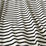 New Short-Sleeved Cotton Striped Simple Wind Dress In Summer-Outfit