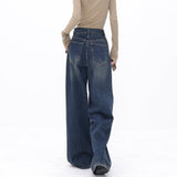 Vintage Wash 90s Baggy Loose Jeans-Outfit