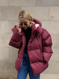 Fongt Coat 2025 Autumn And Winter New Cotton Jacket Loose Cotton Jacket Loose Coat Top
