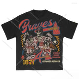 Men's T-Shirts Y2K Shirts Men's Original Hip-Hop In Our Trusted Graphics Print Round Collars-Outfit