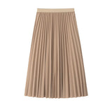 Fongt And Winter New Women Korean Version Of The Long-Term Retro Fashion Half-Dressed Skirt 8837