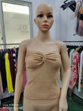 Fongt Base Base Kink Knit Sling Short Tight Back Sexy Play-Outfit