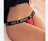 Lingerie Women Lace Panties Underwear Plain Micro Mini G-string Thong Panty Seamless Knickers