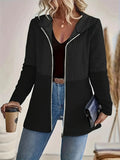 Fongt Autumn And Winter Fashion New Splicing Large-Size Casual Loose Coat Women's Clothing