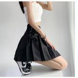 Fongt 100-Fold Skirt Women's New Dress With White Half-Dress Korean Version Of The College Style Skirt A Skirt