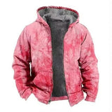 Fongt Solid Color 3D Print Digital Print With Hoodie Cotton Suit-Outfit