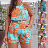 Fongt 2023 Spring And Summer New Women's Two-Piece Belt Belt Casual Suit