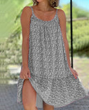 Fongt Summer 2025 New Wish Garden Wind Smashed Flower Sleeveless Sleeves With Vest Dress