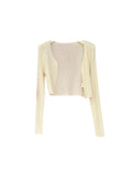 Fongt Xixi 2025 Spring New Korean Version Of Temperament Long-Sleeved Knitted Cardigan Women Sunscreen Shawl Women 25229