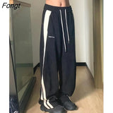 Baggy Women Sweatpants Hip Hop Joggers Streetwear Harajuku Casual Trousers Female Hippie Wide Leg Pants Korean