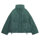 Fongt New Casual Loose-Fitting Lingidical Collar Long-Sleeved Cotton Jacket 2969270