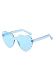 Heart Frame Sunglasses-Outfit