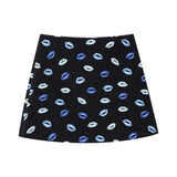 Spring Printed Slim Shirt 2328004 Printed Half Skirt 2496004-Outfit