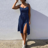 Fongt Ebay Black And White Slit Dress-Outfit