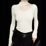 Fongt Bottomed Knitted Women's 2025 Autumn And Winter Fashion Comfortable Soft Temperament With A Small New Long-Sleeved Sweater