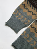 Oversize Jacquard Knit Jumper