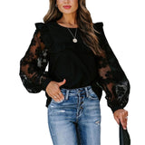 Round Neck Long Sleeve