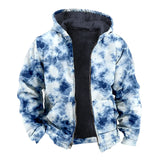 Fongt Solid Color 3D Print Digital Print With Hoodie Cotton Suit-Outfit