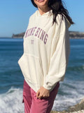 Printed Hoodies for Women 2023 Spring Autumn Vintage Loose Hooded Sweatshirt Female Fashion Pullovers Sweatshirts